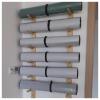 LXLZYXSF 6 9 Layers Wood Wall-Mount Shelf for Foam Rollers/Yoga Mats/Workout Mats, Commercial/Home Exercise Mats Rack Holder Organizer (Size : 6 Tiers 105cm/41.3inch) view 1