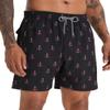 APTRO Men's Swim Trunks with Compression Liner 5 Inch Bathing Suit Beach Swimsuits #C213 XL view 2