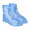 PATIKIL XXXL Waterproof Shoe Cover, 1 Pair PVC Reusable Non-Slip Overshoes Rain Shoe Covers Galoshes Snow Boot Protector with Zipper for Men Women Rainy Outdoor, Blue view 4