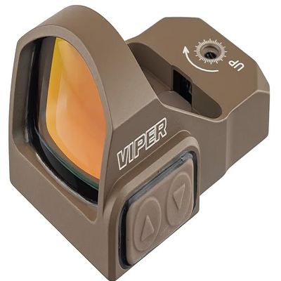 OPMOD Vortex Viper 1x24mm, 6 MOA Red Dot Sight, FDE, VRD-6-OP