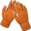 SKYPIG Warm Gloves in WinterPhone and Creative and Mobile Women's Printing Snowflake Gloves Knitted Gloves Mittens for Women Cold Weather Heated (Color : 2-b, Size : One Size) view 1