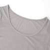 KLOTHO Crop Tops for Women Aesthetic Clothes Square Neck Tops for Women Cute Crop Tshirts for Teen Girls Sliver Grey X-Large view 3