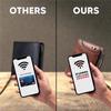 2023 New Multi-Functional RFID Blocking Waterproof Durable PU Leather Wallet, Large Capacity Zipper Wallets for Men Holds 1-14 Cards, Soft Slim Genuine Leather RFID Blocking Wallet Technology (BROWN) view 2