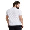 ARENA Unisex Team Solid Polo T-Shirt Short Sleeve Cotton Active Tee Regular Fit Athletic Top Gym Exercise Swimmers Training, White, XX-Large view 2
