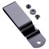 Universal Heavy Duty Metal Belt Clip - (Fits 1.75 inch Belts) - (Black) - (w/Hardware) - (1 Pack) - Replacement Steel Clip Holder for Holsters, Sheaths, Phone Cases view 1