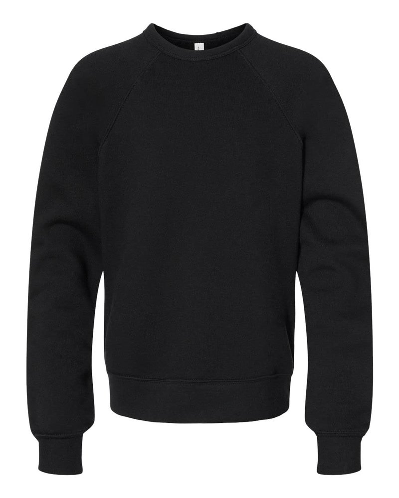 Bella+Canvas Youth Sponge Fleece Raglan Sweatshirt
