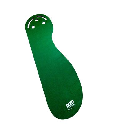 Izzo Golf 3' x 9' Three-Hole Putting Mat - Indoor Putting Training Aid