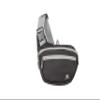 Mountainsmith Knockabout Lumbar Waist and Fanny Pack Hybrid Crossbody Shoulder Multi-Sport Sling Bag with Pockets and Headphone Port, Black view 1