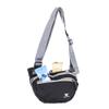 Mountainsmith Knockabout Lumbar Waist and Fanny Pack Hybrid Crossbody Shoulder Multi-Sport Sling Bag with Pockets and Headphone Port, Black view 2