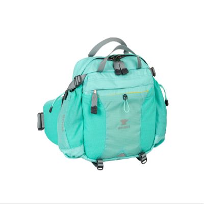 Mountainsmith Tour Lumbar Waist pack, Running, Hiking, Cycling, Travel, and Outdoor Sport Activities with Dual Water Bottle Holders, Cascade Teal
