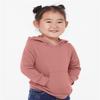 BELLA+CANVAS Toddler Sponge Fleece Pullover Hoodie, 2T, Mauve view 2