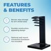 Chirp Wheel Rack - Storage for Muscle Massage Rollers, Secure & Easy Storage for All 4 Roller Sizes (Wheels Not Included) view 2