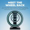 Chirp Wheel Rack - Storage for Muscle Massage Rollers, Secure & Easy Storage for All 4 Roller Sizes (Wheels Not Included) view 3