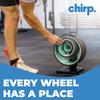 Chirp Wheel Rack - Storage for Muscle Massage Rollers, Secure & Easy Storage for All 4 Roller Sizes (Wheels Not Included) view 4