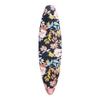 Roxy Shortboard Sock - Black Flowers - 5'9" view 2