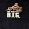 Biggie Smalls Unisex Adult Reachstrings Hoodie (L) (Navy Blue) view 2