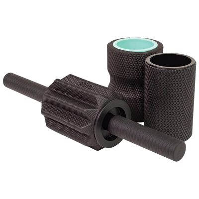 Chirp 3-in-1 Muscle Roller - Customizable Recovery Massager for Targeted Deep Tissue Massage, Pressure Point Relief for Back and Legs, Durable Foam Roller Supports up to 500 lbs, 4 x 4 x 24 inches