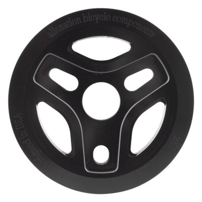 Alienation Starship Chainring 25t 1pc/3pc 1/2in x 1/8in Steel Black BMX Bike