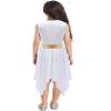JEATHA Kids Girls Sleeveless Asymmetrical Color Block Tank Dress Lyrical Modern Contemporary Dance Costume Yellow 6 Years view 2