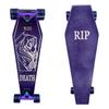 Coffin Death Tarot Purple Skateboard | Longboard | 30x9 | Coffin Croozer view 1