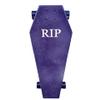 Coffin Death Tarot Purple Skateboard | Longboard | 30x9 | Coffin Croozer view 3