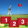 9 Pieces Large Numbered Golf Flags with Tube Inserted 20''L x 14''H Oversize Putting Flags Number 1-9, 420D Nylon Flag for Yard Indoor Outdoor Backyard Garden (Red) view 4
