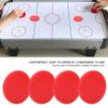 4 Pieces Plastic Air Hockey Pucks Replacement Round Pucks for Game Tables, Equipment, Accessories(75mm) view 3
