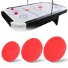 4 Pieces Plastic Air Hockey Pucks Replacement Round Pucks for Game Tables, Equipment, Accessories(75mm) view 4