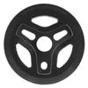 Alienation Starship Chainring 28t 1pc/3pc 1/2in x 1/8in Steel Black BMX Bike view 1
