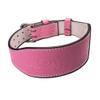 BRAGUE Weight Belts Women's Weightlifting Belt Leather Fitness Belt Lumbar Support Fitness Deep Squat Hard Pull Heavy Cross Training Gym Weightlifting Exercise (Color : Pink, Size : Medium) view 1
