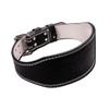 Weight Belts Women's Weightlifting Belt Leather Fitness Belt Lumbar Support Fitness Deep Squat Hard Pull Heavy Cross Training Gym Weightlifting Exercise (Color : Black, Size : Large) view 1