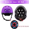 Kids Bike Helmet Skateboard Knee Pads - Kids Helmet Elbow Pads Wrist Guards Adjustable for 5~15yrs Girl Boy Kids Protective Gear Set for Sport Cycling Bike Roller Skating Scooter view 2