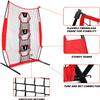 Doublehorse Football Kicking Net - 5x7FT Portable Rugby Quarterback Target Toss Throwing Practice Training Game for Outdoor Indoor Backyard Sports Field Teens Adults Practice Gifts view 3