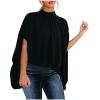 Low Cut Tops for Women,Graphic Tees for Women Womens Business Casual Tops Pink Blouses for Women Women Fashion Summer 2022 Sleeve Round Neck Solid Top Blouses Yellow Tops for Women(Black-1,XX-Large) view 1