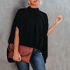 Low Cut Tops for Women,Graphic Tees for Women Womens Business Casual Tops to for Women Women Fashion Summer 2022 Sleeve Round Neck Solid Top Blouses T Shirts for Women Graphic(Black-1,Large) view 2