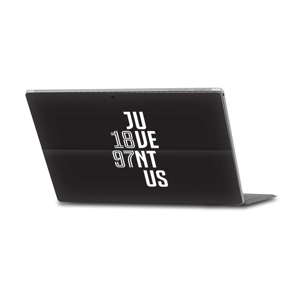 Head Case Designs Officially Licensed Juventus Football Club Typography Art Vinyl Sticker Skin Decal Cover Compatible with Microsoft Surface Pro 4/5/6