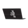 Head Case Designs Officially Licensed Juventus Football Club Typography Art Vinyl Sticker Skin Decal Cover Compatible with Microsoft Surface Pro 4/5/6 view 1