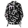 Workout Tops,Spring Tops for Women 2023 Womens Tops Dressy Casual Sexy White Long Sleeve Shirts for Women Women Fashion Summer 2022 Sleeve Round Neck Printed Top Blouses Pink Blouse(Black-3,Large) view 4