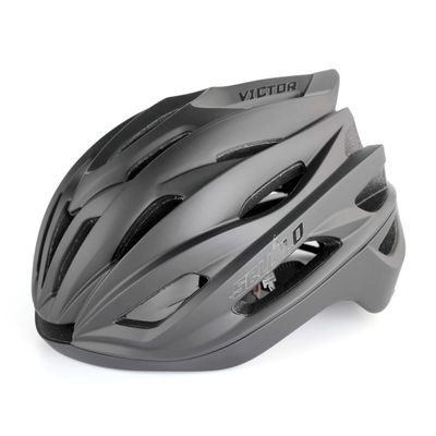 SQUALO Victor Bike Helmet for Men Women, Bicycle Helmet with Adjustment Dial Unisex Adults Cycling Helmet for Mountain Road Biker Lightweight Ventilated (Large (22.83-24.41 inches), Matt Black)