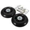 2pcs Luggage Suitcase Replacement Wheels Axles Repair Parts 7522mm view 1