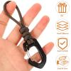 8pcs Heavy Duty Camping Key Lanyard Quick Release Carabiner Multifunctional Cord Holder for Hiking and Daily Use Sturdy and Design view 3