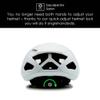 SQUALO Oscar Bike Helmet for Men Women, Aerodynamic Bicycle Helmets with Adjustment Dial Unisex Adults Cycling Helmet for Mountain Road Triathlon Biker (Medium (21.26-22.83 inches), White) view 3