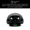 SQUALO Oscar Bike Helmet for Men Women, Aerodynamic Bicycle Helmets with Adjustment Dial Unisex Adults Cycling Helmet for Mountain Road Triathlon Biker (Large (22.83-24.41 inches), Matte Black) view 3