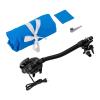 Air Barrel Gymnastics Kit, Inflatable Tumbling Barrel, Gymnastics Roller Barrel for Cheerleading Dance & Yoga w/Electric Air Pump Patch Kit, 39.4x31.5inch/100x80cm view 4