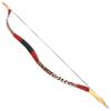Traditional Wooden Longbow and Arrow Set Recurve Bow with Quiver Horsebow 30-50lbs Archery Hunting Target for Adult Beginner Left Right Hand (40LBS, 13) view 4
