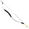 Traditional Wooden Longbow and Arrow Set Recurve Bow with Quiver Horsebow 30-50lbs Archery Hunting Target for Adult Beginner Left Right Hand (35LBS, 6) view 4