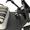 Black Rubber Golf Cart Floor Mat Compatitble with I-CON i20, i40 & Advanced EV Gen. 1 view 1