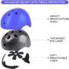 Adjustable Kids Helmet with Knee Pad, Elbow Pads & Wrist Guards - Toddler Bike Helmets for Ages 3-5, 5-8, 8-14 Years - Perfect for Skating, Biking, Cycling, and Skateboard - for Boys and Girls view 2
