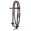 Circle Y Classic Stitch BBand Headstall Chestnut view 1