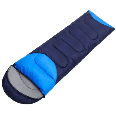 Lightweight Sleeping Bags for Adults and Kids Warm and Breathable Outdoor Backpacking Sleeping Bag Total Length 220 cm/86.5" Waterproof Camping Sleeping Bag (Color : Dark Blue, Size : 1 kg)